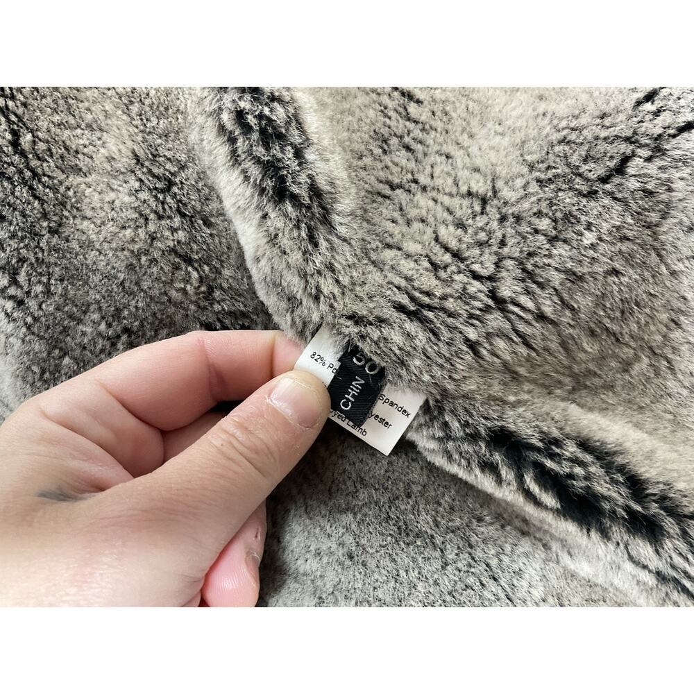 Overland Stuart Microfiber Coat W/ Removable Shearling Liner Black Size 40 Nwt — image 3 of 8